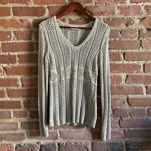 Ann Taylor Loft Cotton/Nylon Sweater